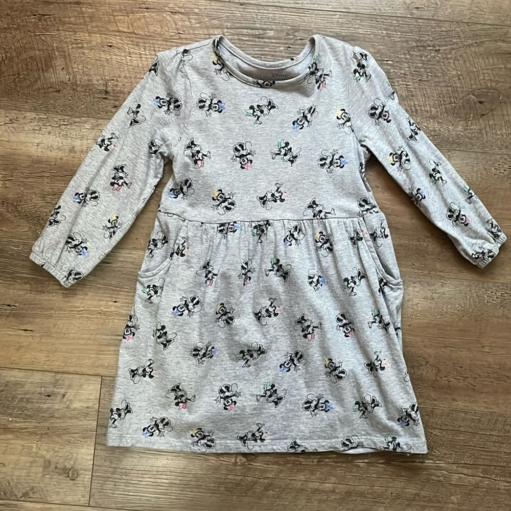 DISNEY MINNIE MOUSE LONG SLEEVE DRESS 5